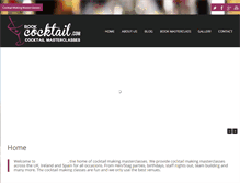 Tablet Screenshot of bookcocktail.com